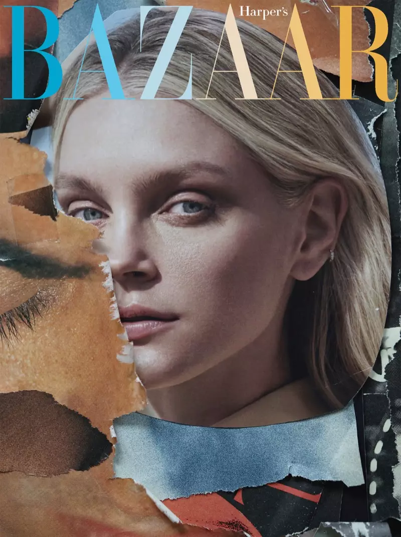 Jessica Stam tekur á sig LA stíl fyrir Harper's Bazaar Czech