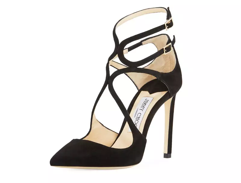 UJimmy Choo Lancer Suede Caged Pump $795