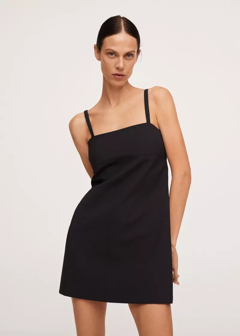 Mini vestido pernille x manga lã $ 119,99