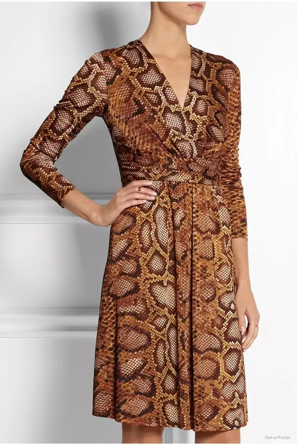 Altuzarra for Target Satin-Jersey-Kleid mit Python-Print, erhältlich bei Net-a-Porter für 44,99 $
