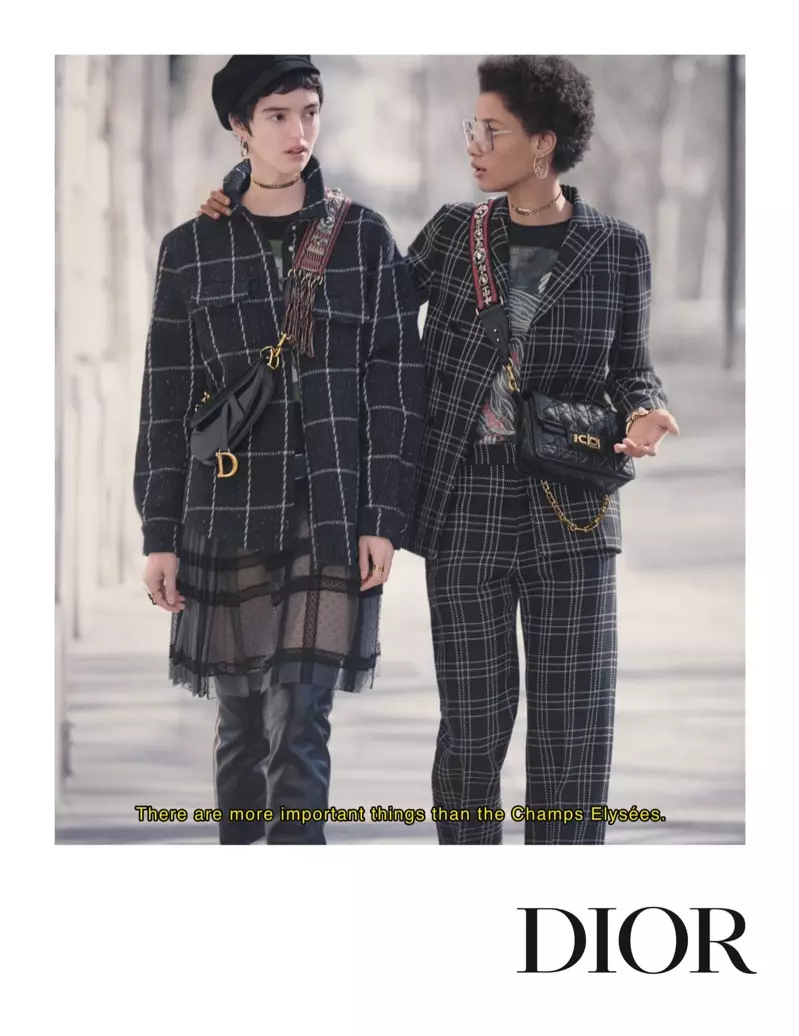 Dior se centra en el estilo inspirado en la década de 1960 para la campaña otoño-invierno 2018