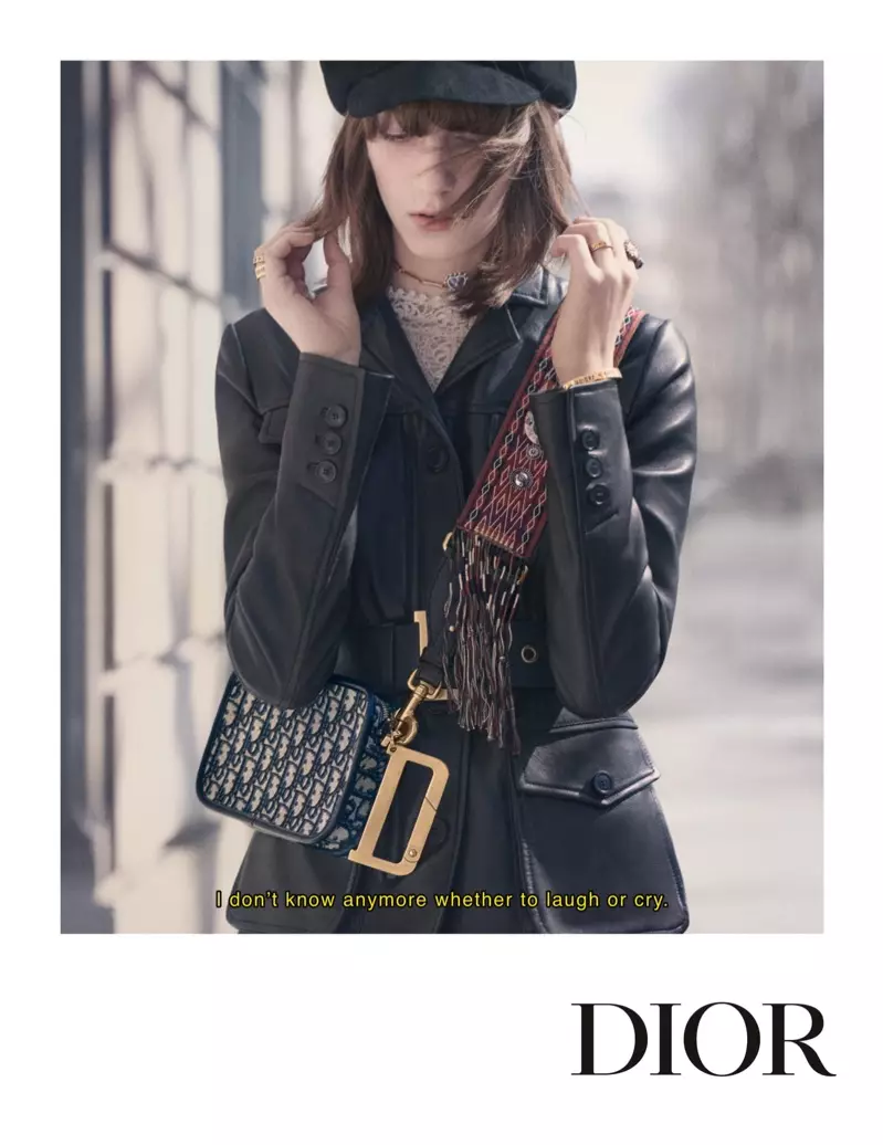 Une image de la campagne publicitaire automne-hiver 2018 de Dior