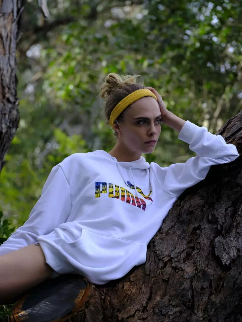 La top model Cara Delevingne è la protagonista della campagna PUMA With Love Pride.