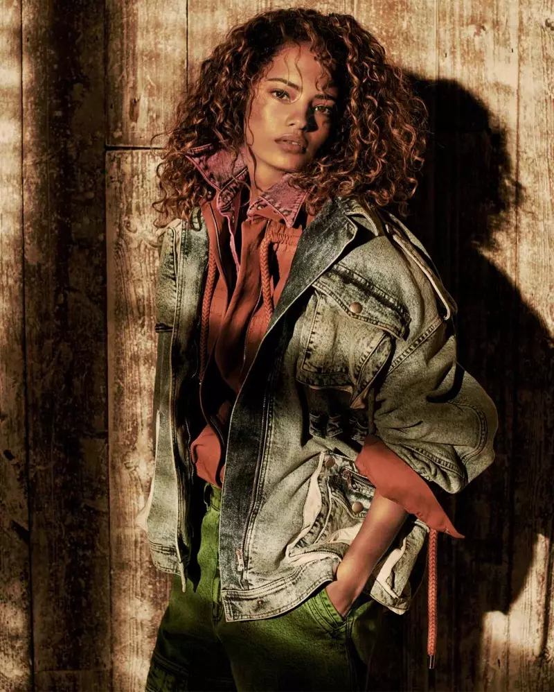 Malaika Firth Models Spring's Statement Styles for How to Spend It