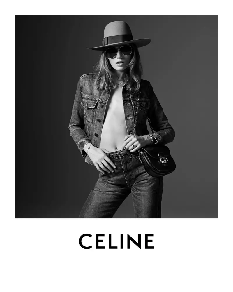 නිරූපිකාව Fran Summers Une Fille Celine spring 2020 portrait හි පෙනී සිටියි