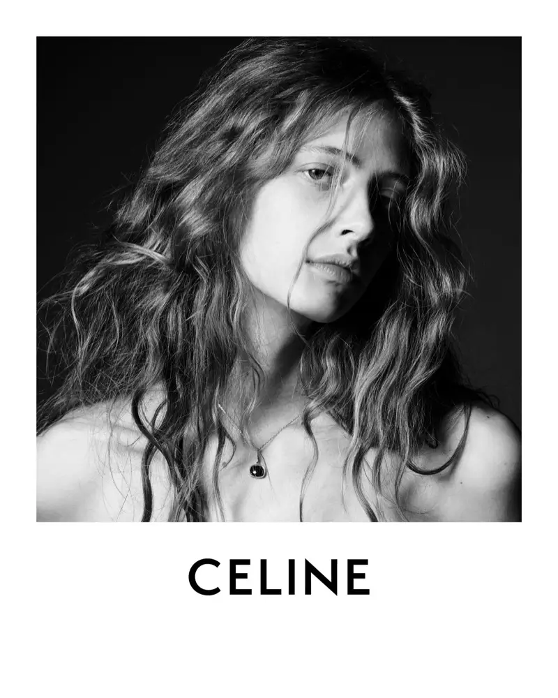 Анна Франческа в центре внимания рекламной кампании Celine Winter 2020