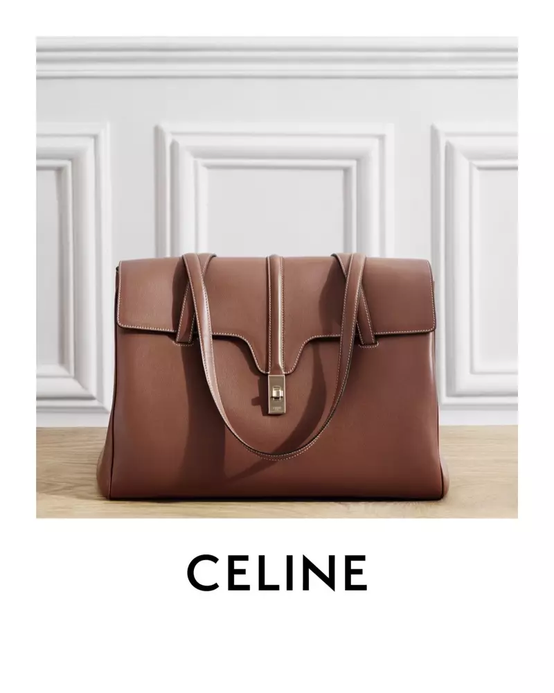 Анна Франческа в центре внимания рекламной кампании Celine Winter 2020