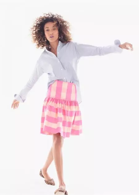 Анаіс Малі моделює повсякденні класні вбрання від J. Crew