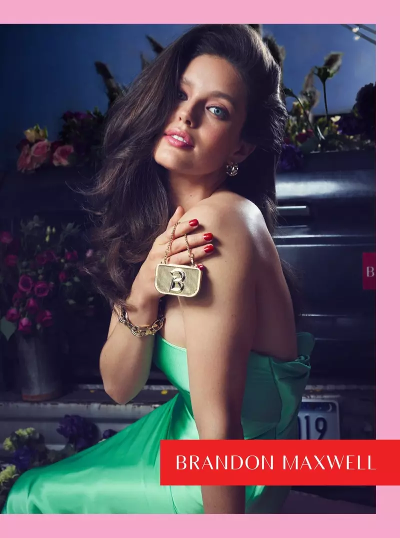 Lumalabas si Emily DiDonato sa Brandon Maxwell spring-summer 2019 campaign