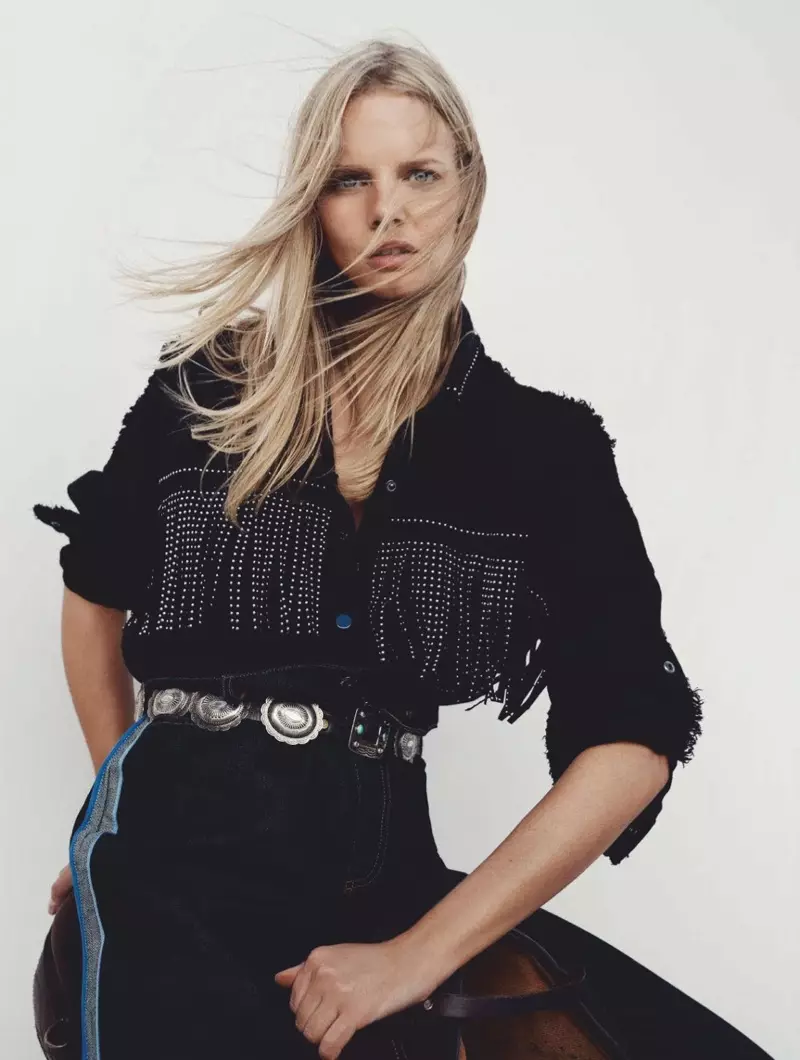 Marloes Horst ELLE Australia Western Fashion Editorial