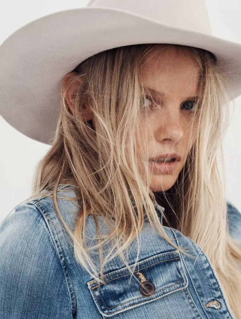 Marloes Horst Channels Western Vibes ya ELLE Australia