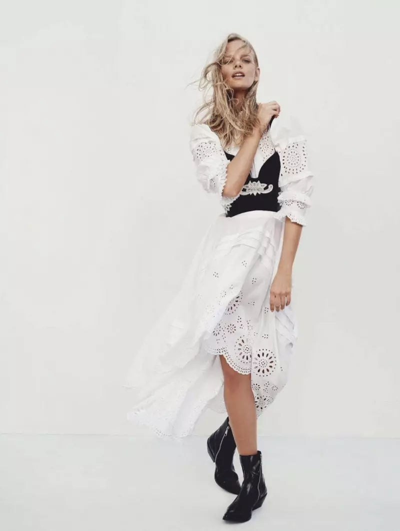 Marloes Horst Channels Western Vibes az ELLE Australia számára