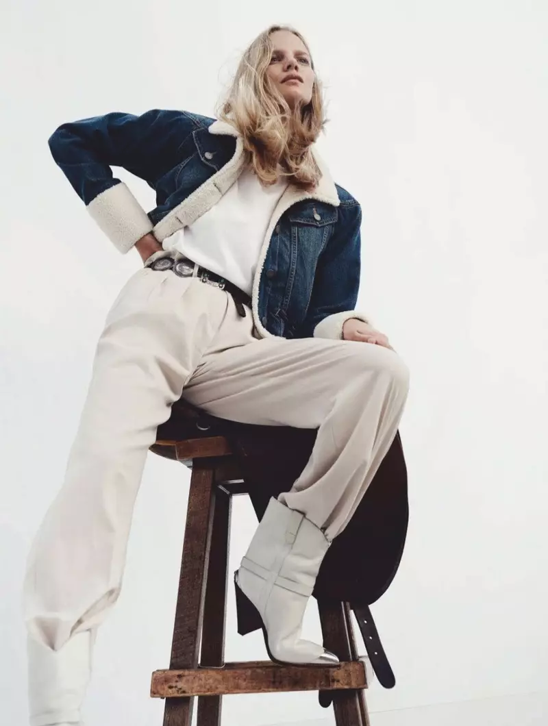 Marloes Horst Channels Western Vibes az ELLE Australia számára