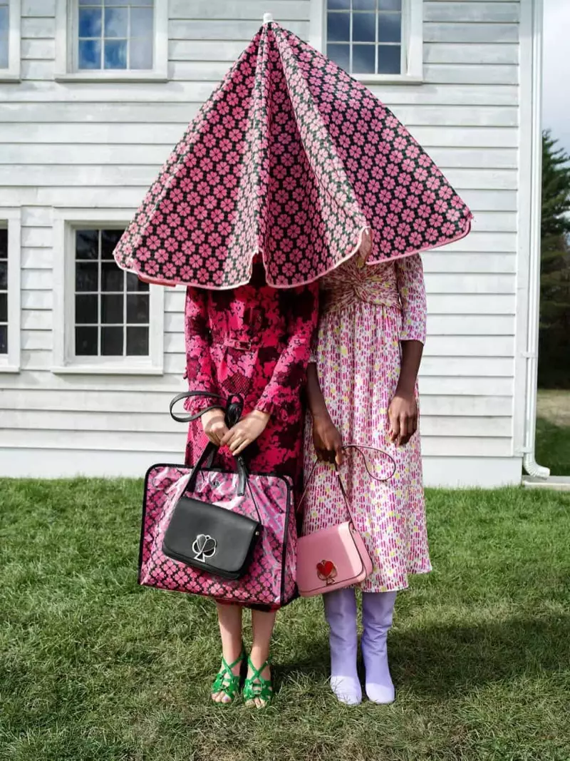 Tim Walker fotas la kampanjon de printempo-somero 2019 de Kate Spade