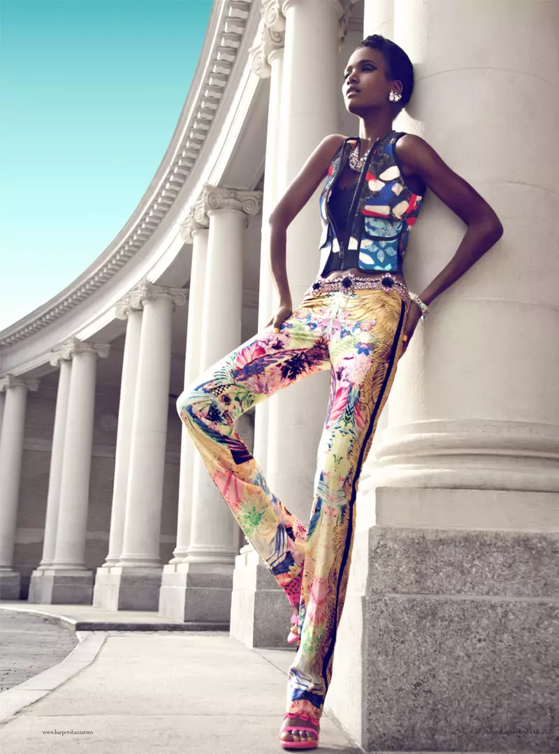 Arlenis Sosa ku Kevin Sinclair pikeun Harper's Bazaar Mexico Méi 2012