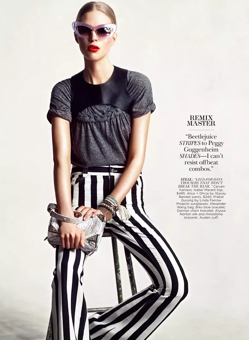 Amanda Embodies Street Star Style in Flare July 2012, Lensed by Chris Nicholls