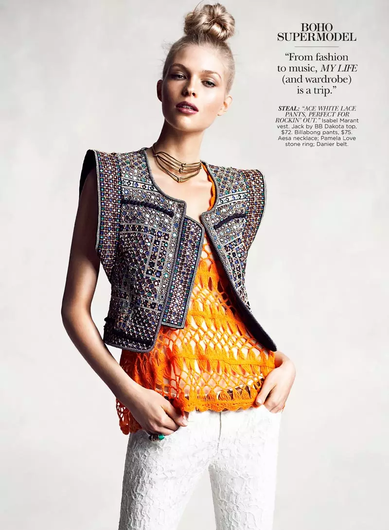 Amanda Embodies Street Star Style in Flare July 2012, Lensed by Chris Nicholls