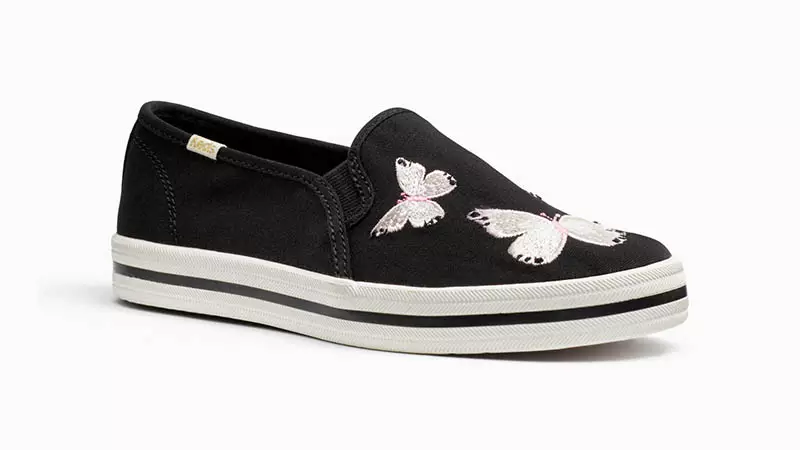 Keds x Kate Spade Double Decker Sneakers with Butterflies $85