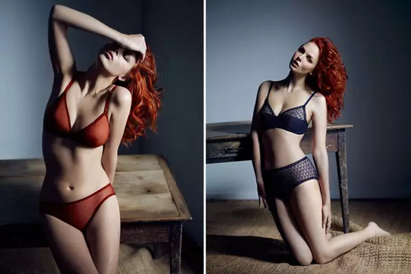 Tiah Eckhardt para sa Eres Lingerie's Fall 2010 Campaign