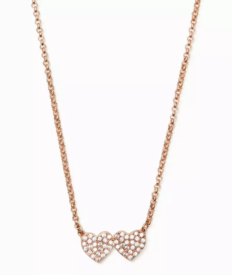 Kate Spade Naku Haƙiƙa Pave Zuciya Mini Pendant $68