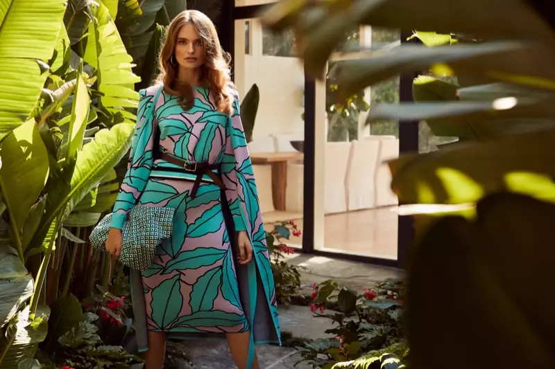 DVF ampleksas presaĵon kun kolekto de januaro 2020