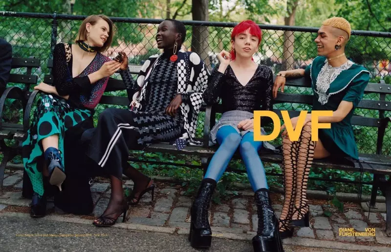 DVF Sets Fall 2017 Campaign in New York