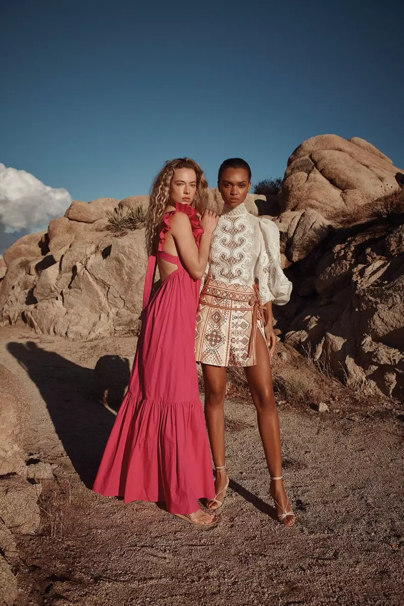 Hannah Ferguson Intermix Spring 2020 Campaign