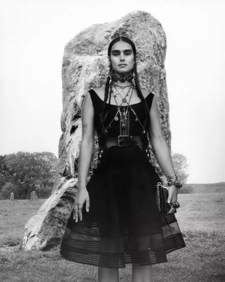 Alexander McQueen Stuns with Black & White Spring '19 Campaign