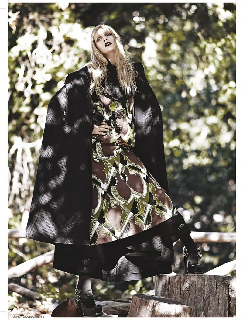 Dimitris Skoulos Lenses Enchanting Fall Looks for Vogue Hellas نومبر 2012