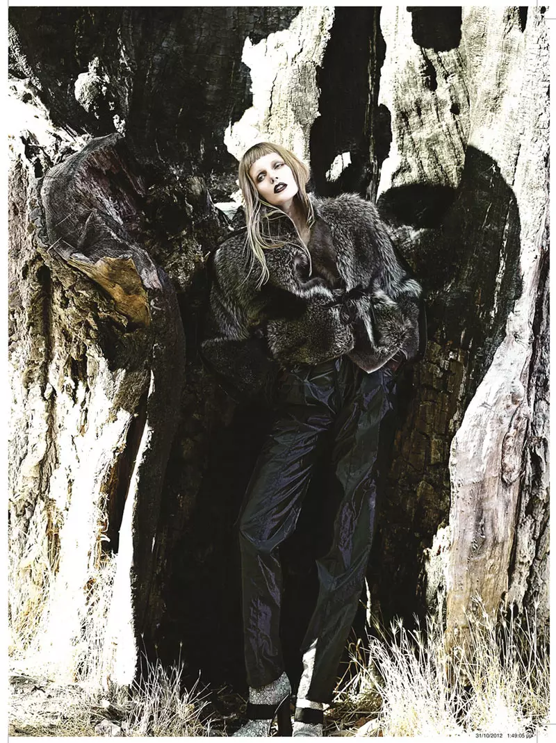 Lionsaí Dimitris Skoulos An Titim Dhraíochtúil ar Vogue Hellas Samhain 2012