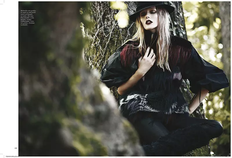 Dimitris Skoulos Lenses Enchanting Fall Looks for Vogue Hellas نومبر 2012