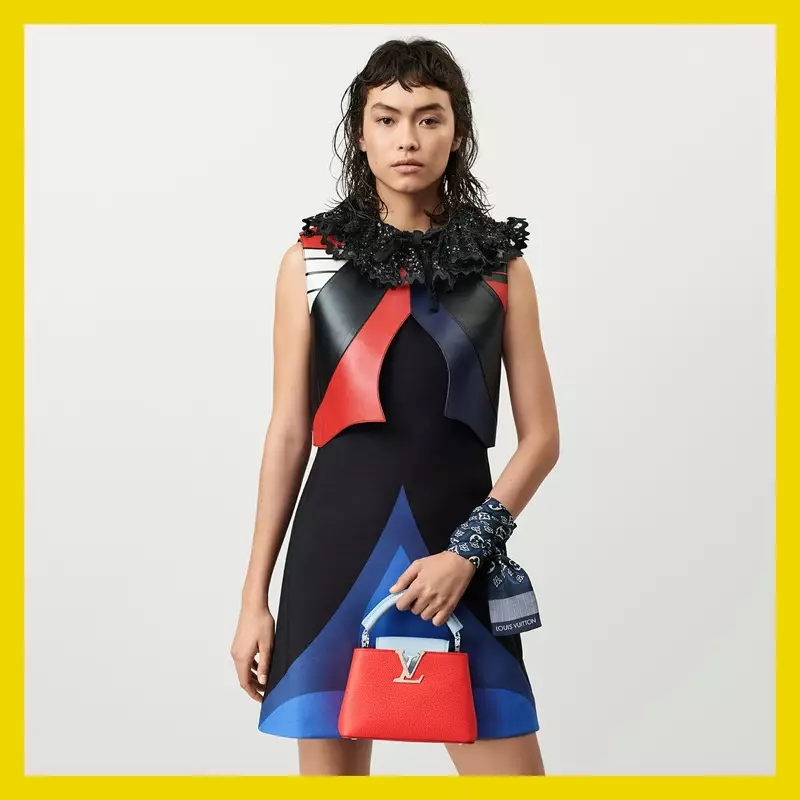 Maryel Uchida apparaît dans la campagne Louis Vuitton Resort 2021.