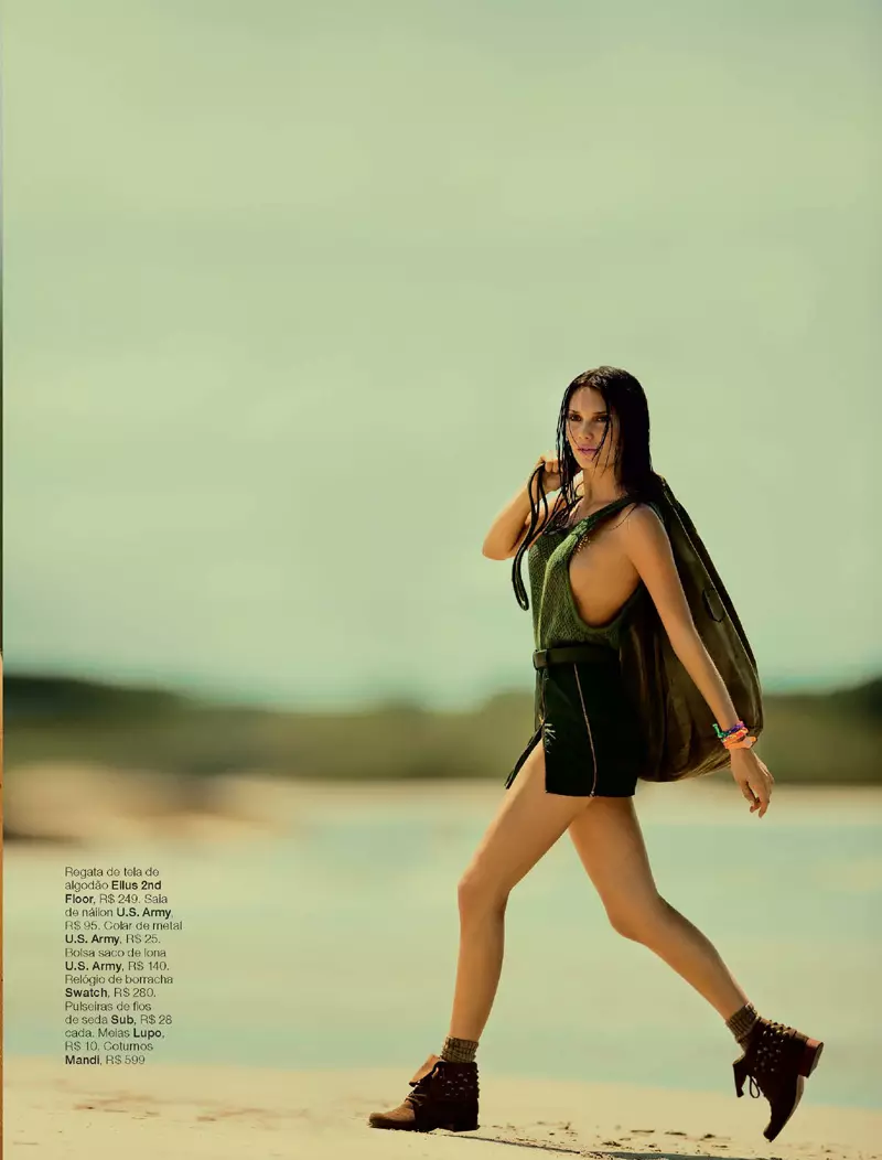 Julia Faria na Fernando Louza kwa Marie Claire Brazil