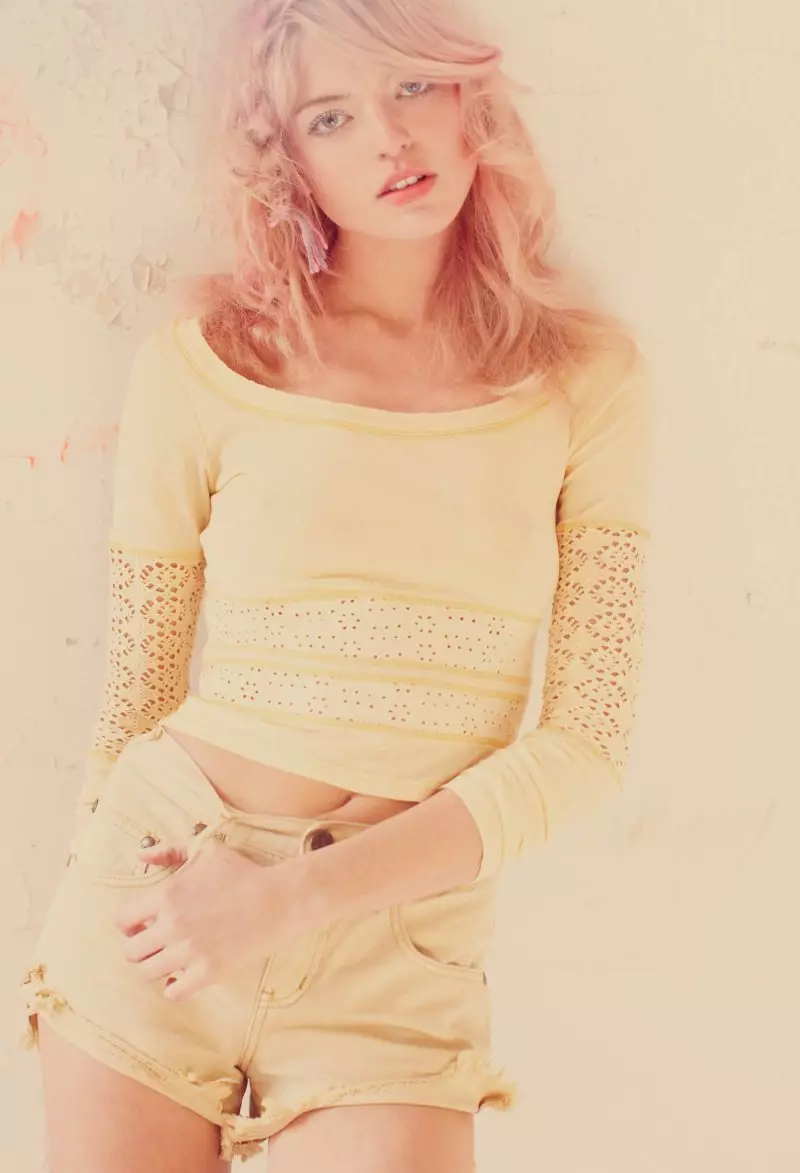 Martha Hunt for Free People Februar Lookbook von Anna Palma