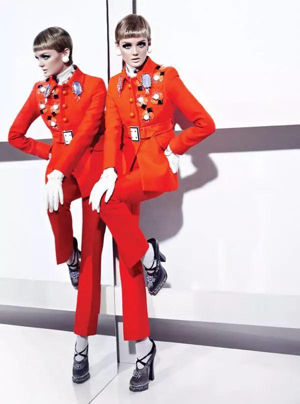 Lisa Cant er hluti af Mod Squad for Fashion September 2012 eftir Gabor Jurina