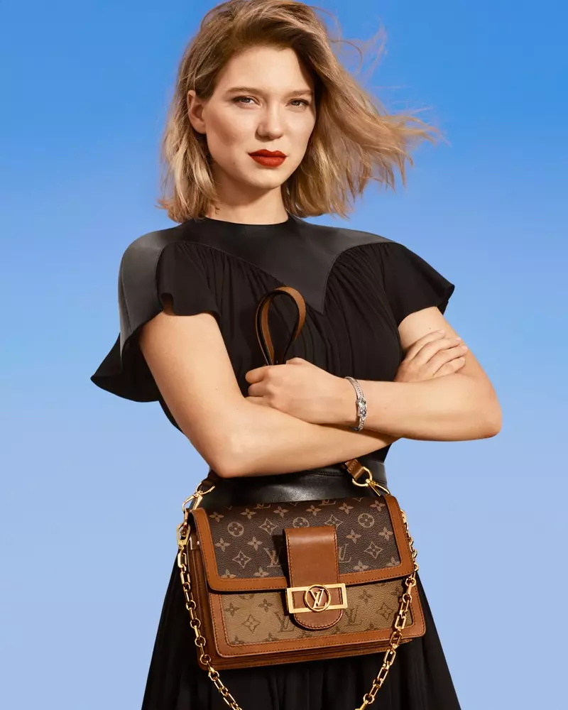 Louis Vuitton-ი იყენებს Lea Seydoux-ს ახალი კლასიკის კამპანიისთვის