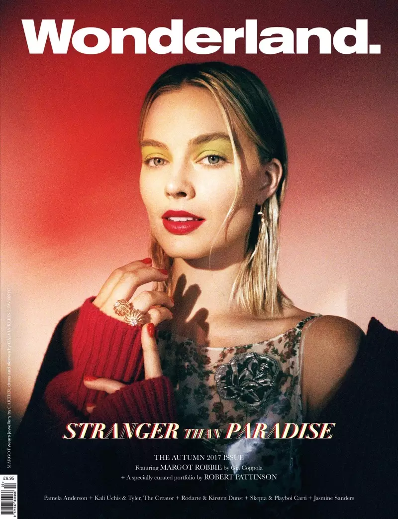 UMargot Robbie kwi-Wonderland Magazine Autumn 2017 Cover