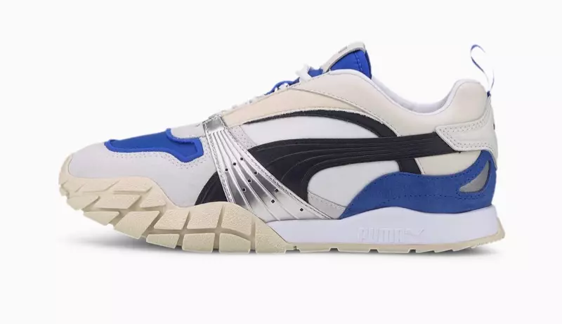 PUMA Kyron Awakening Sneaker in White / Dazzling Blue $ 90