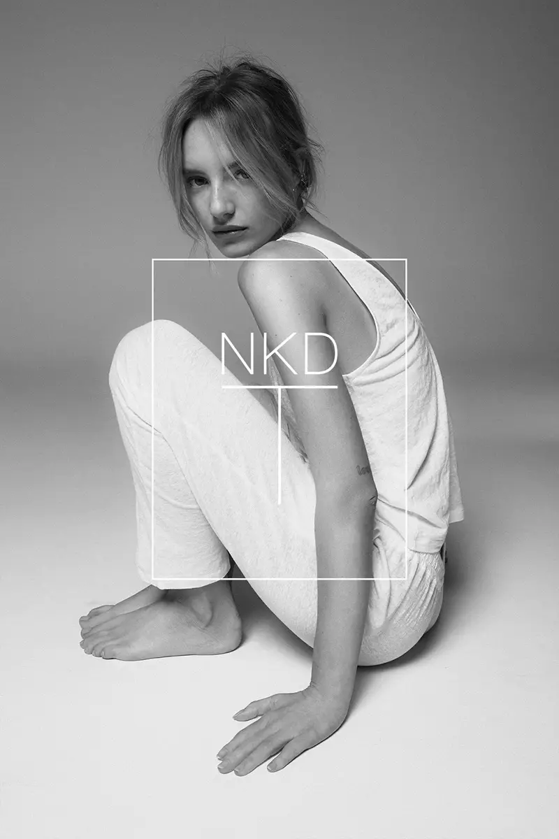 Maya Stepper NKD-T NAKED Cashmere Campaign ni Bryce Thompson