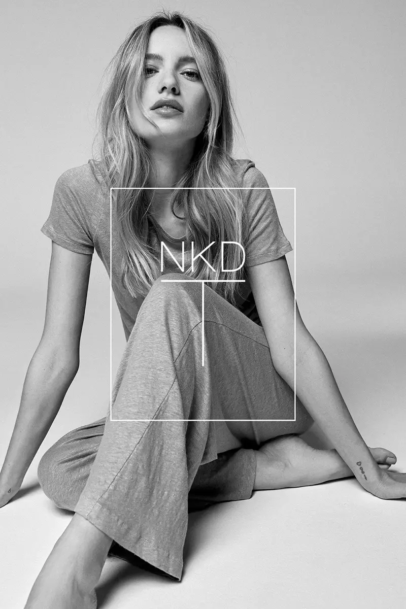 NKD-T በ NAKED Cashmere ጸደይ-የበጋ 2021 ዘመቻ። ፎቶ: Bryce Thompson