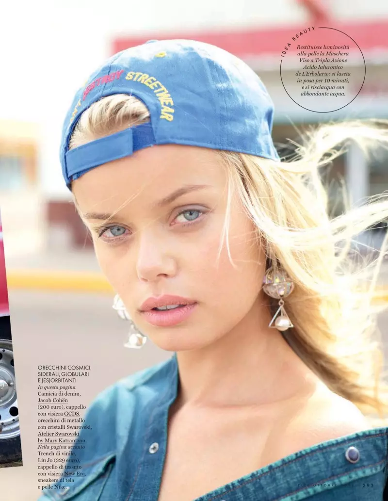 Frida Aasen tham gia một chuyến đi đầy phong cách cho ELLE Ý