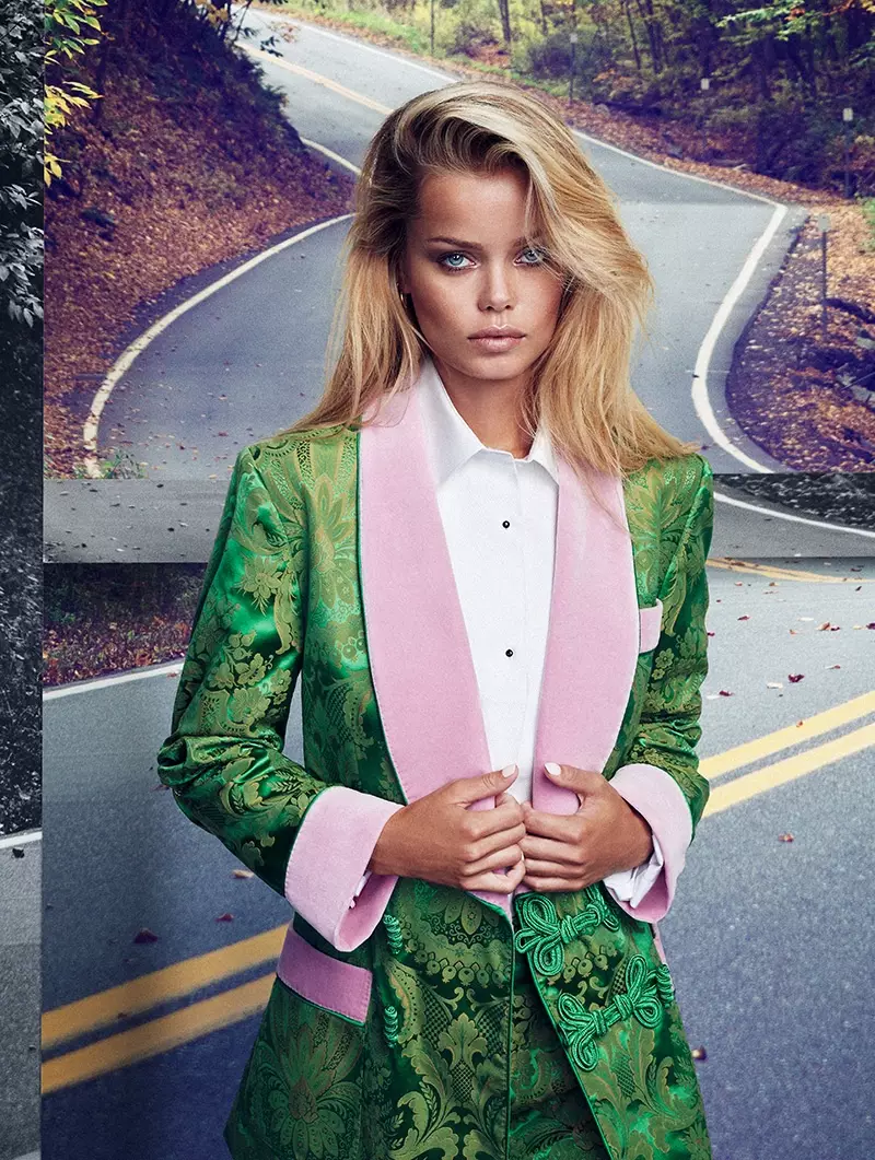 Frida Aasen Kadın İspanya İçin Sonbahar Trendlerini Üstlendi