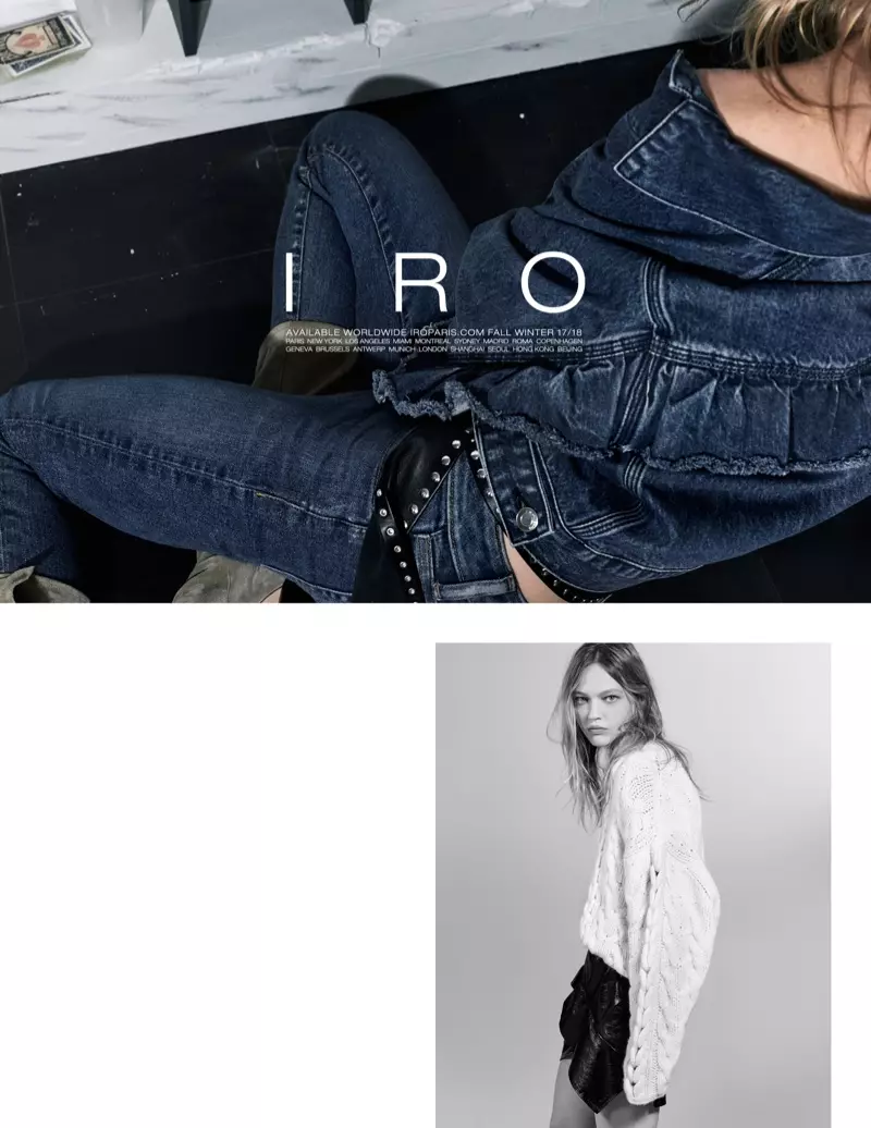 IRO aposta em jeans para campanha outono-inverno 2017