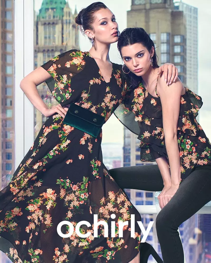 Bella Hadid & Kendall Jenner | Ochirly | Fómhar / Geimhreadh 2018 | Feachtas Fógraíochta