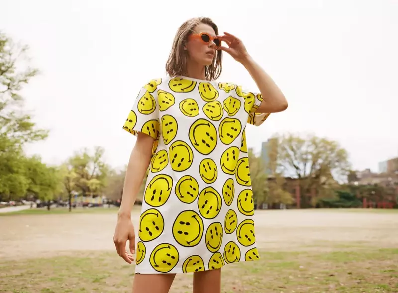 Zara Smiley Happy Collection Dress។