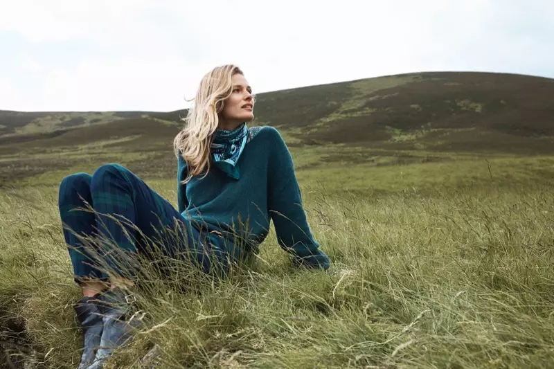 Эдита Вилькевичуте снялась в рекламной кампании H&M x Morris & Co.