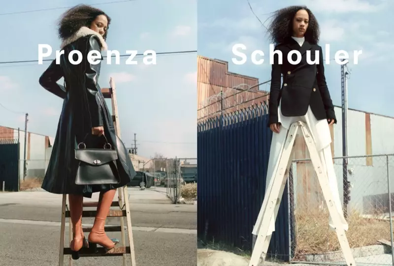 Рекламная кампания Proenza Schouler осень-зима 2016 от Зои Гертнер