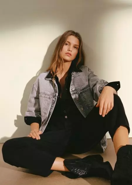 Luna Bijl Yn Gwisgo Arddulliau Chic O Mango yn Ddiymdrech