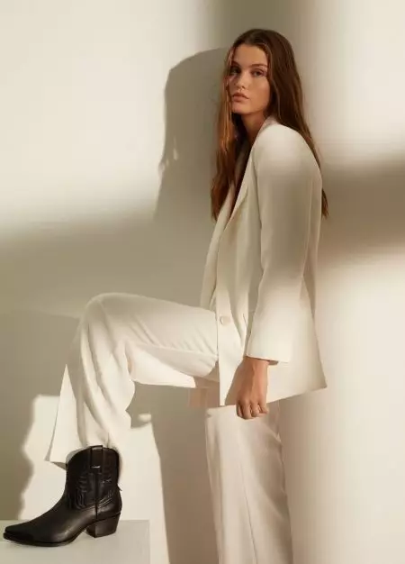 Luna Bijl porta estils elegants sense esforç de Mango