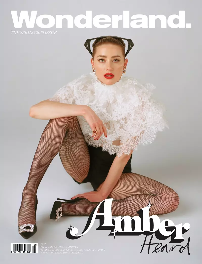 Amber Heard Wonderland 2019 Cover Photoshoot